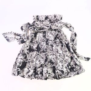 BCBGMAXAZRIA Dress Size 2 Strapless Black White